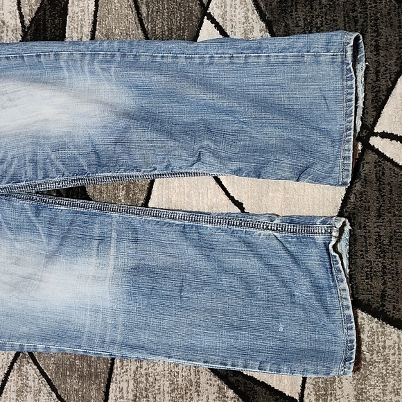 BKE SETH EMBROIDERED BOOT-LEG DENIM JEAN SIZE 42 - Picture 6 of 15